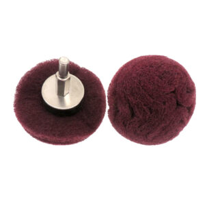 70mm Mushroom-shaped Red Scouring Pad Grinding Head