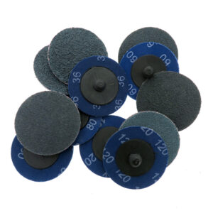 2 inch Spiral Torque Sanding Disc with Dark Green Abrasive