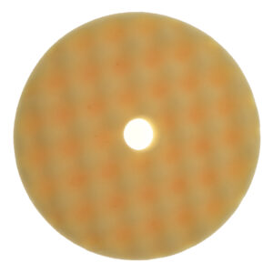 6 inch Yellow Medium-hole Wavy cleaning and Polishing Sponge