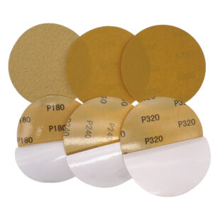5-inch adhesive-backed polishing and dry sanding paper disc