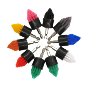 1 inch Conical Electric Cleaning Brush Head (Drill Brush Head)