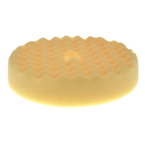 8 inch Yellow Medium-hole Wavy Cleaning and Polishing Sponge