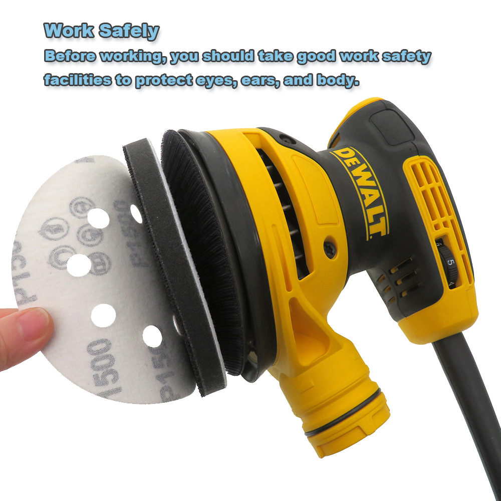 5 inches, 8 holes and 4 eyes for metal polishing disc - Image 4