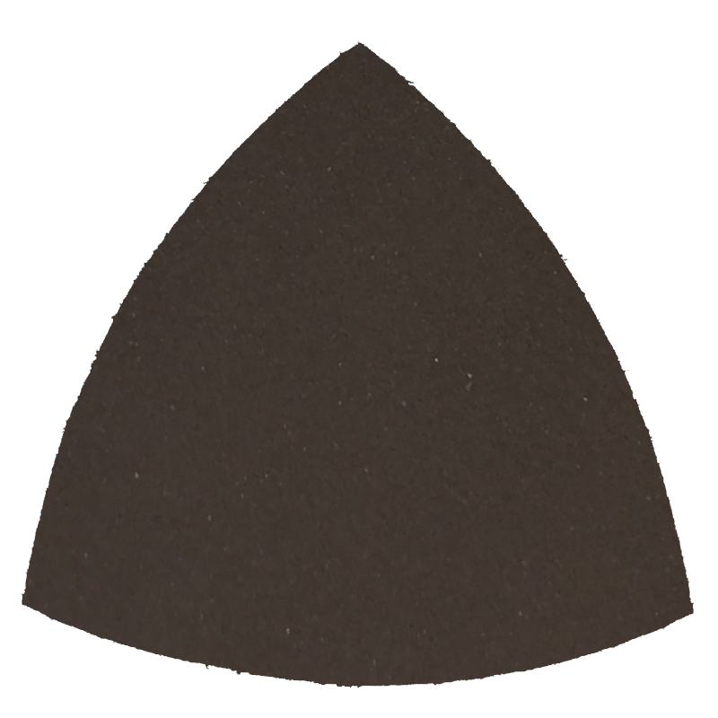 80x80x80mm red sandpaper with back velvet triangular sponge - Image 4