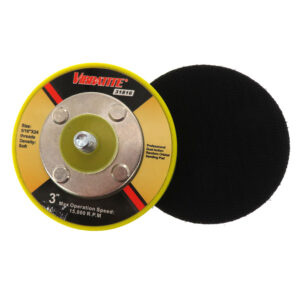 3 inch Pneumatic Hook & Loop Backing Pad with M8 Thread