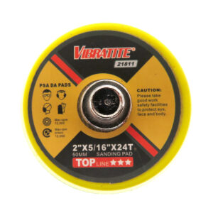 2 inch pneumatic backing pad with leather surface(thread 5/16-24T)