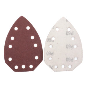 105x150x150mm 11-hole triangular mouse-shaped red sandpaper
